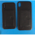 Leather Silicone Card Case